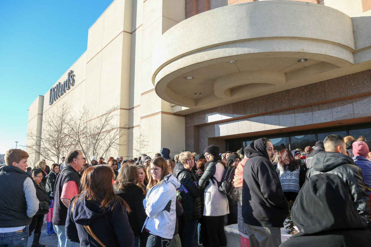 Customers pick shelves bare at massive Dillard’s holiday sale News